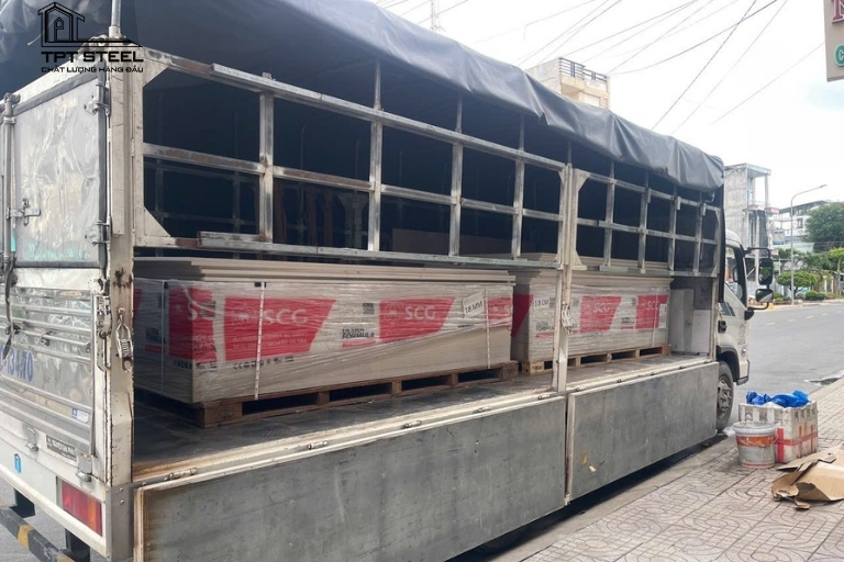 tấm xi măng cemboard T-Cool luôn đầy kho